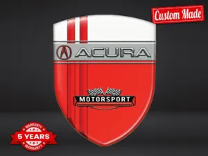 Honda Acura Étiquette Étanche Style Haut de Gamme Pro